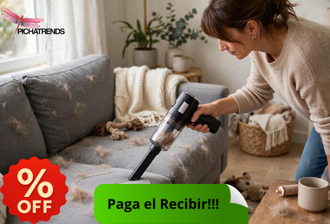 Mini Aspiradora Portátil Recargable