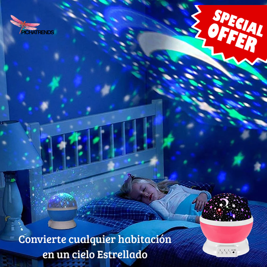 ✨✨Lámpara Proyectora Giratoria de Cielo Estrellado✨✨
